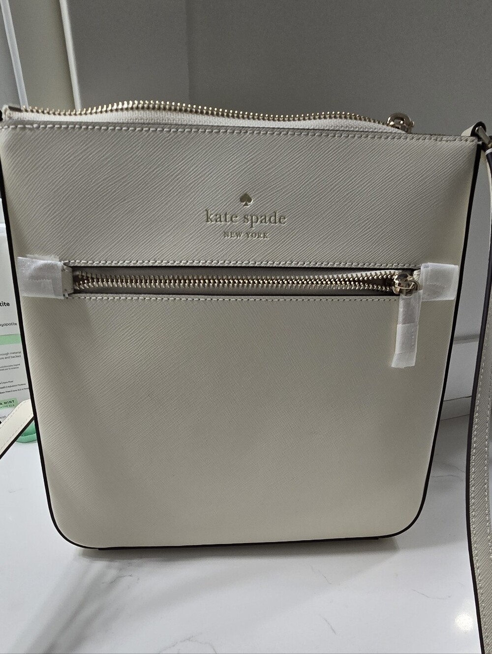 kate spade Cream Crossbody Bag